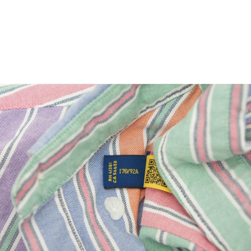 POLO RALPH LAUREN ポロ ラルフローレン/マルチストライプシャツ//Aランク/09