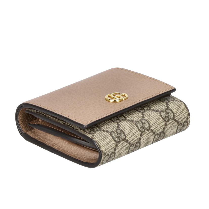 GUCCI グッチ/GGマーモント二つ折り財布/735763//493***/ABランク/75