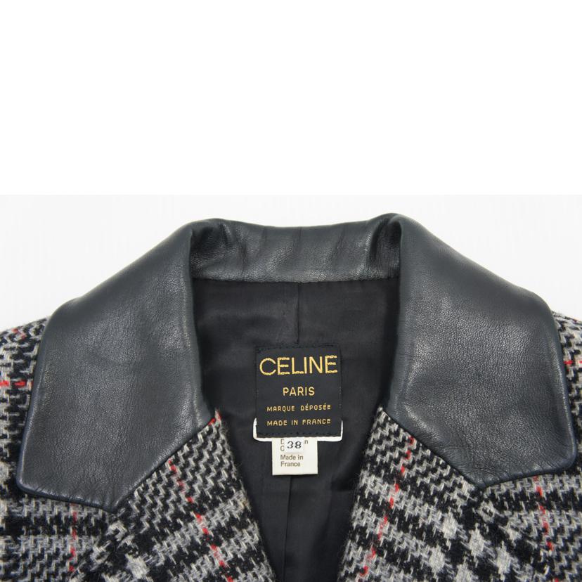 CELINE セリーヌ/CELINE CELINE ヴィンテージチェックジャケット//ABランク/82