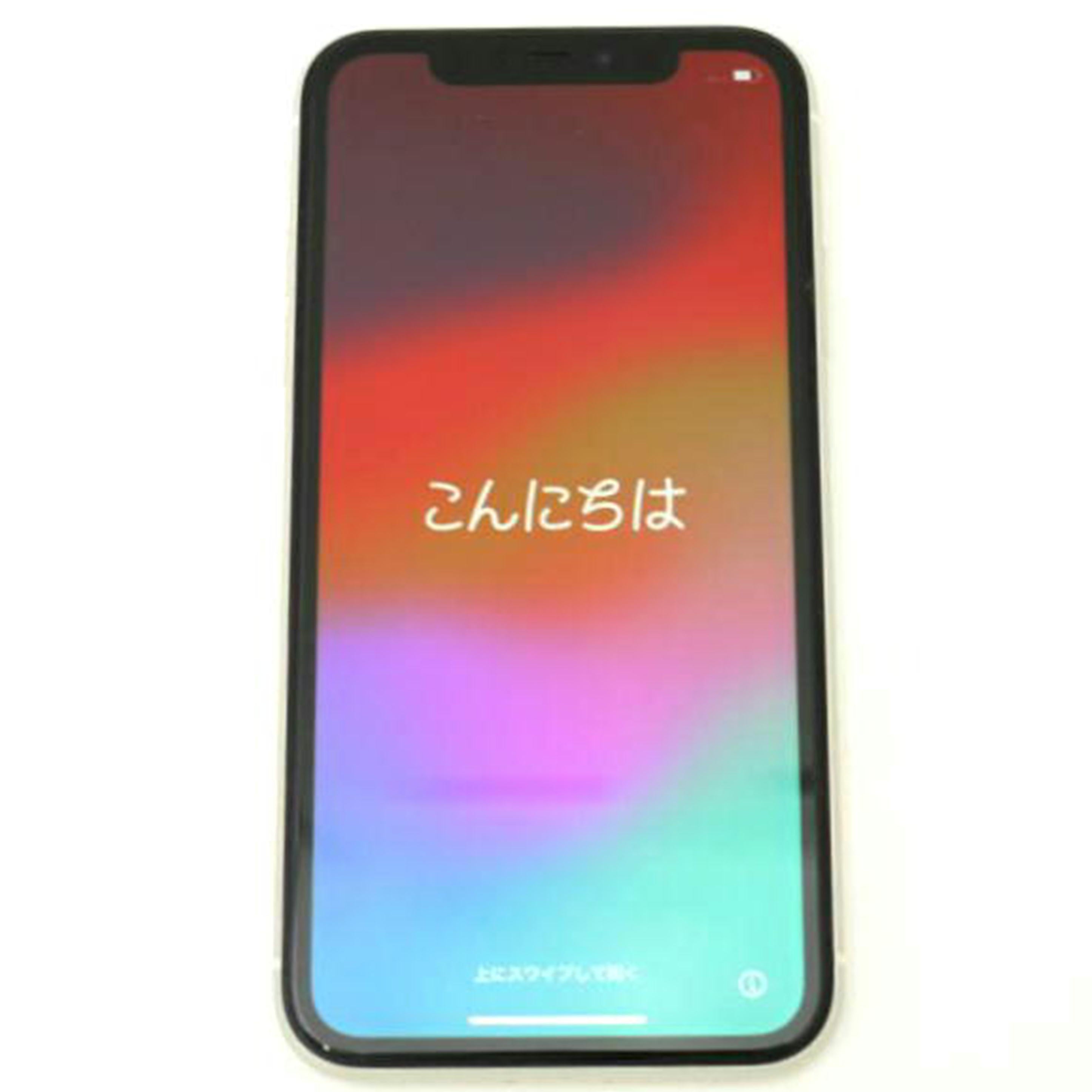 Apple アップル/iPhone 11 64GB ホワイト/SIMロック解除済み/MWLU2J/A//C7DZMAALN736/Bランク/69