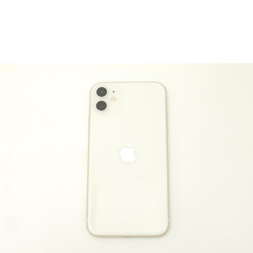 Apple アップル/iPhone 11 64GB ホワイト/SIMロック解除済み/MWLU2J/A//C7DZMAALN736/Bランク/69