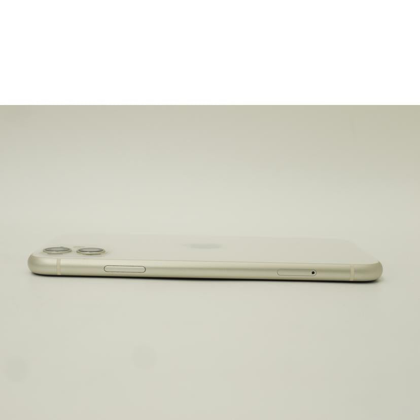 Apple アップル/iPhone 11 64GB ホワイト/SIMロック解除済み/MWLU2J/A//C7DZMAALN736/Bランク/69