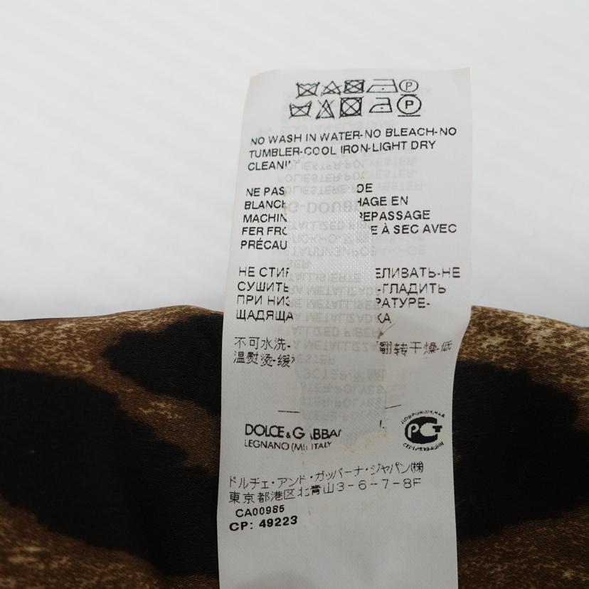 DOLCE&GABBANA ドルチェ&ガッバーナ/ノースリーブワンピース/F6B6WT//49223/ABランク/88