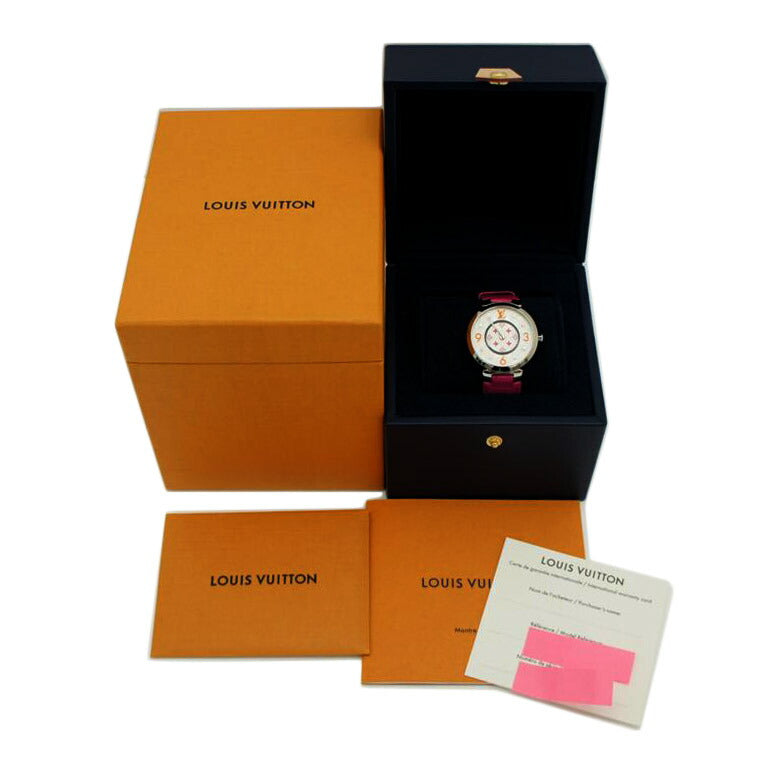 LOUIS VUITTON ルイ・ヴィトン/タンブール モノグラムMMフューシャ&オレンジ/QA147Z//UJ8***/Aランク/94