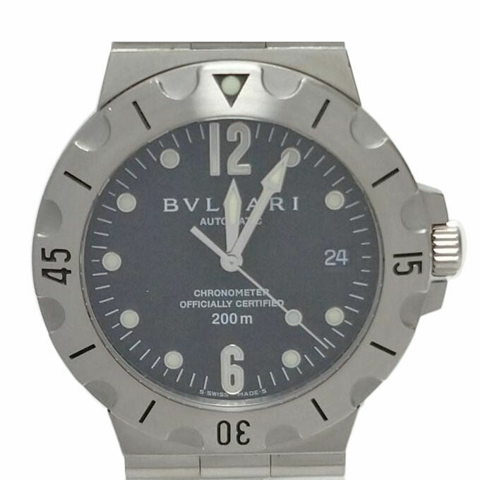 BVLGARI ブルガリ/ディアゴノ スクーバ 自動巻き/SD38S//Bランク/52