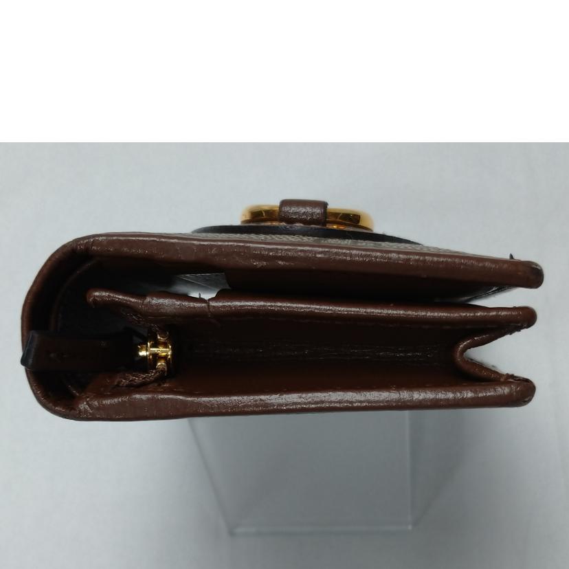 GUCCI グッチ/GGスプリーム ホースビット 二つ折り財布/621887//214*/Bランク/52