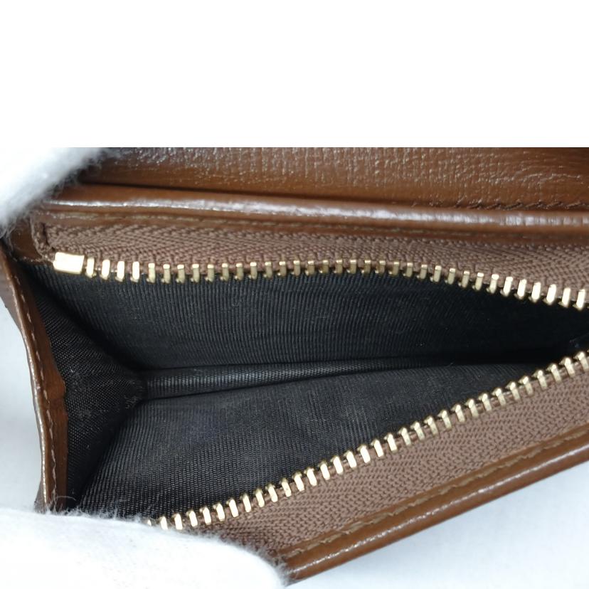 GUCCI グッチ/GGスプリーム ホースビット 二つ折り財布/621887//214*/Bランク/52