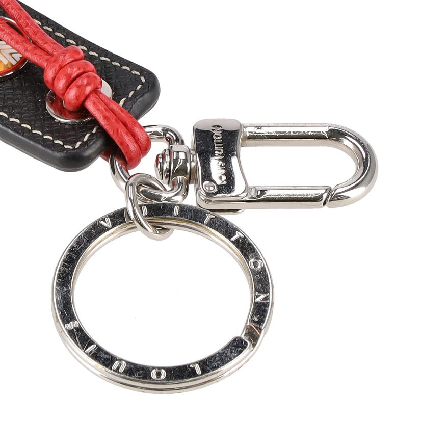 LV ルイヴィトン/ポルトクレ・タブ/レザーキーリング/タイガ/ノワール/M63771//CX0***/ABランク/75