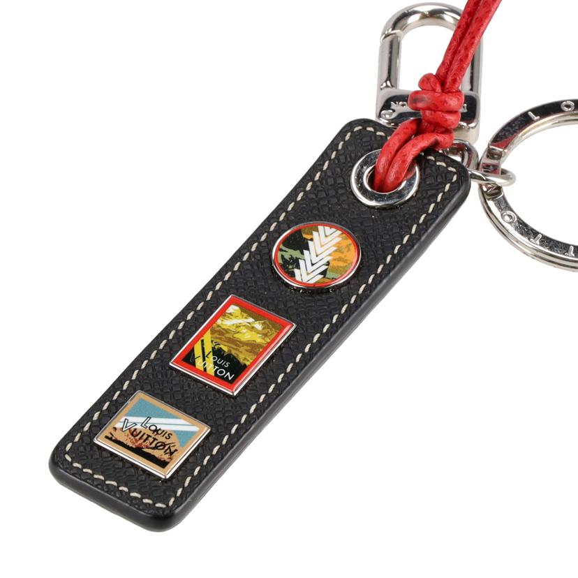 LV ルイヴィトン/ポルトクレ・タブ/レザーキーリング/タイガ/ノワール/M63771//CX0***/ABランク/75