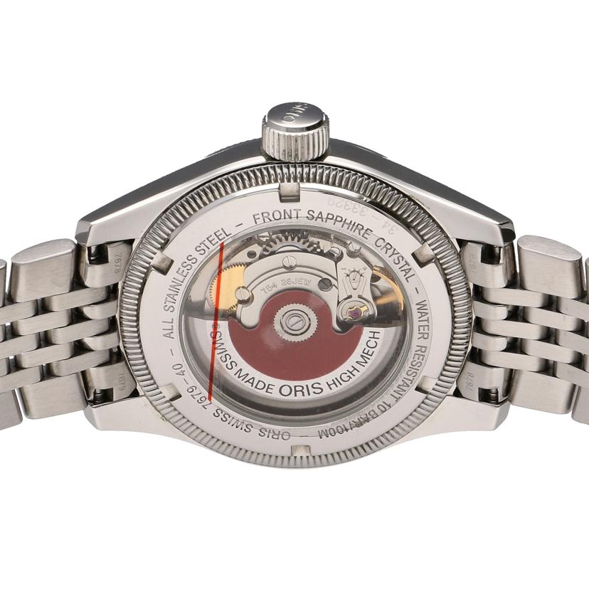 ORIS オリス/ビッグクラウンポインターデイト/オートマ/裏スケ/7679-40//343*****/Aランク/93