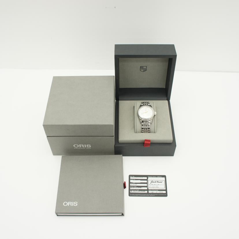 ORIS オリス/ビッグクラウンポインターデイト/オートマ/裏スケ/7679-40//343*****/Aランク/93