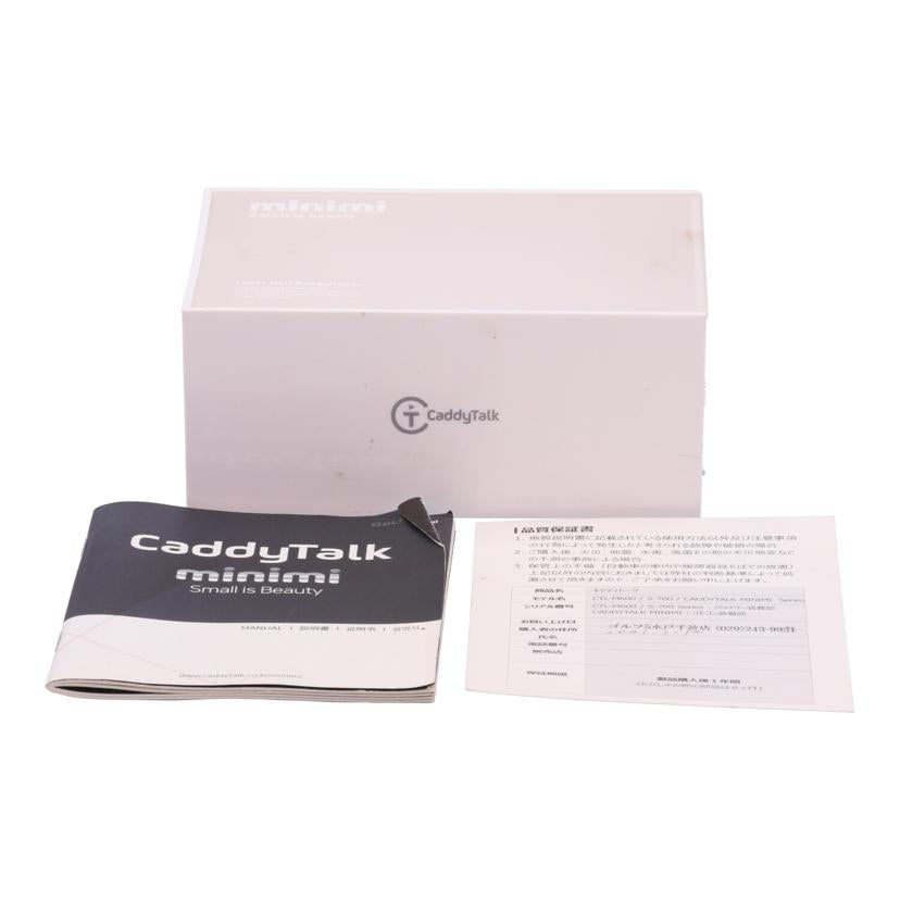 GOLFZON ゴルフゾン/ゴルフ用レーザー距離計/CaddyTalk minimi //-/BCランク/62