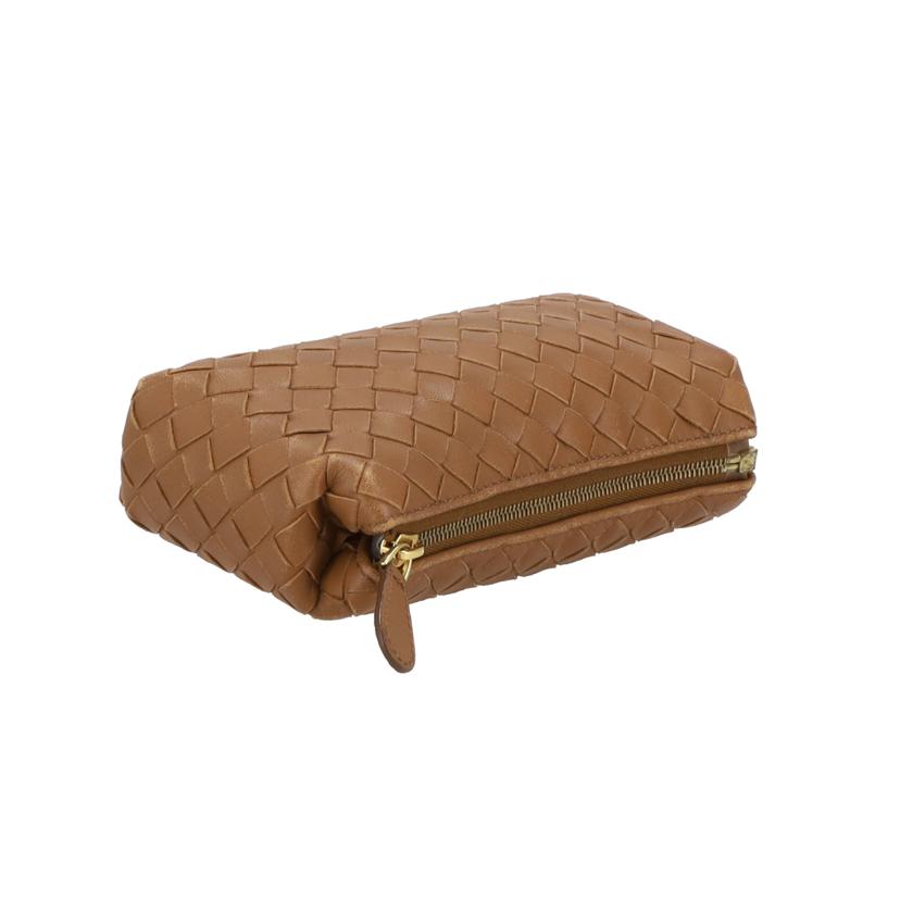BOTTEGA VENETA ボッテガヴェネタ/イントレチャート/トラベルポーチ/コスメポーチ/164818//ABランク/91