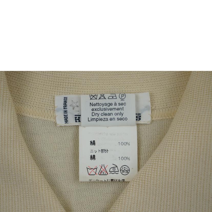HERMES エルメス/HERMES シルクコットン切替シャツ//ABランク/67