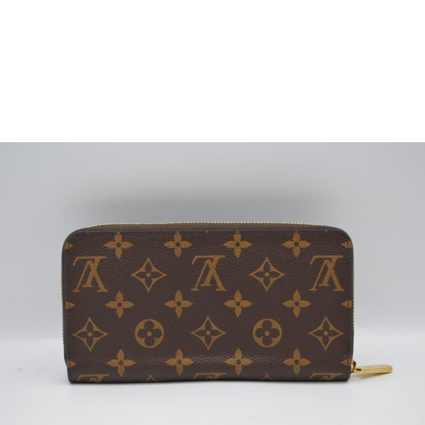 LOUIS VUITTON ルイヴィトン/ジッピー・ウォレット新型/モノグラム/ブラウン/M42616//LM1***/SAランク/89