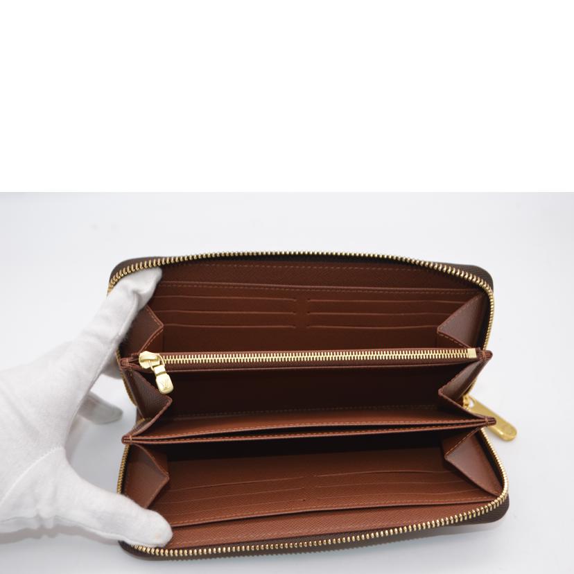 LOUIS VUITTON ルイヴィトン/ジッピー・ウォレット新型/モノグラム/ブラウン/M42616//LM1***/SAランク/89