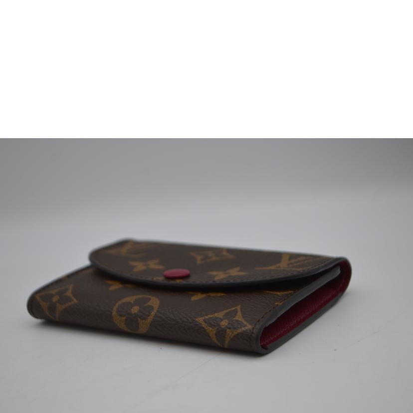 LOUIS VUITTON ルイヴィトン/ポルトモネ・ロザリ/モノグラム/フューシャ/M41939//UB2***/Sランク/89