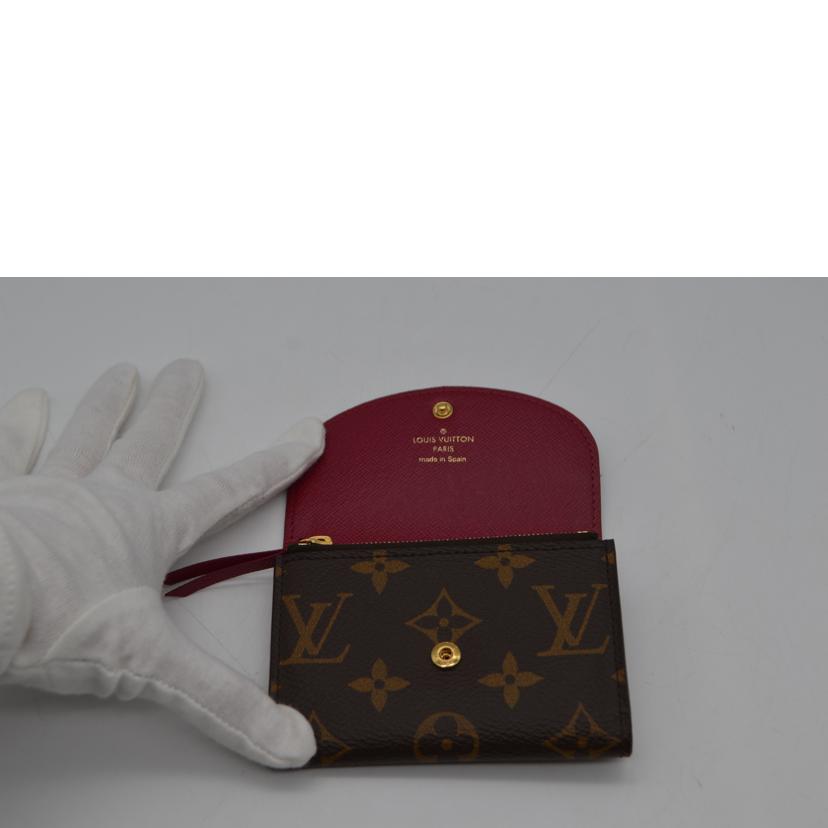 LOUIS VUITTON ルイヴィトン/ポルトモネ・ロザリ/モノグラム/フューシャ/M41939//UB2***/Sランク/89