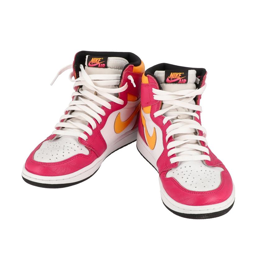 NIKE ナイキ/AIR JORDAN 1 HIGH LIGHT FUSION RED/555088 603//ABランク/42