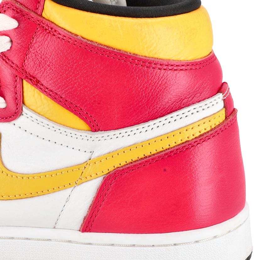 NIKE ナイキ/AIR JORDAN 1 HIGH LIGHT FUSION RED/555088 603//ABランク/42