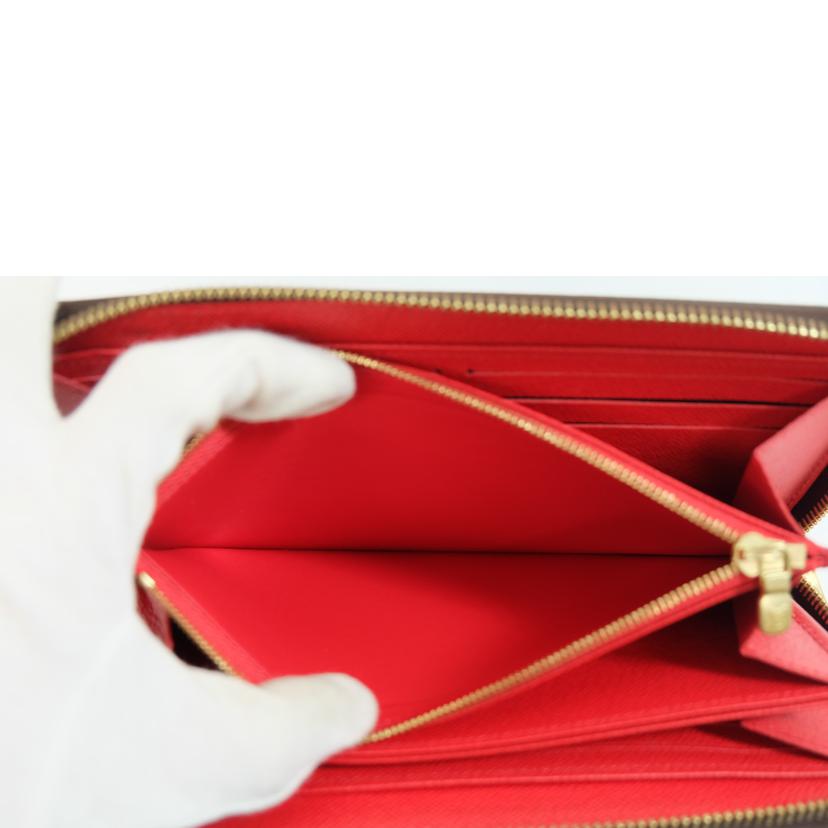 LV ルイヴィトン/ジッピーウォレット/モノグラム/コクリコ/M41896//MI5***/Aランク/71