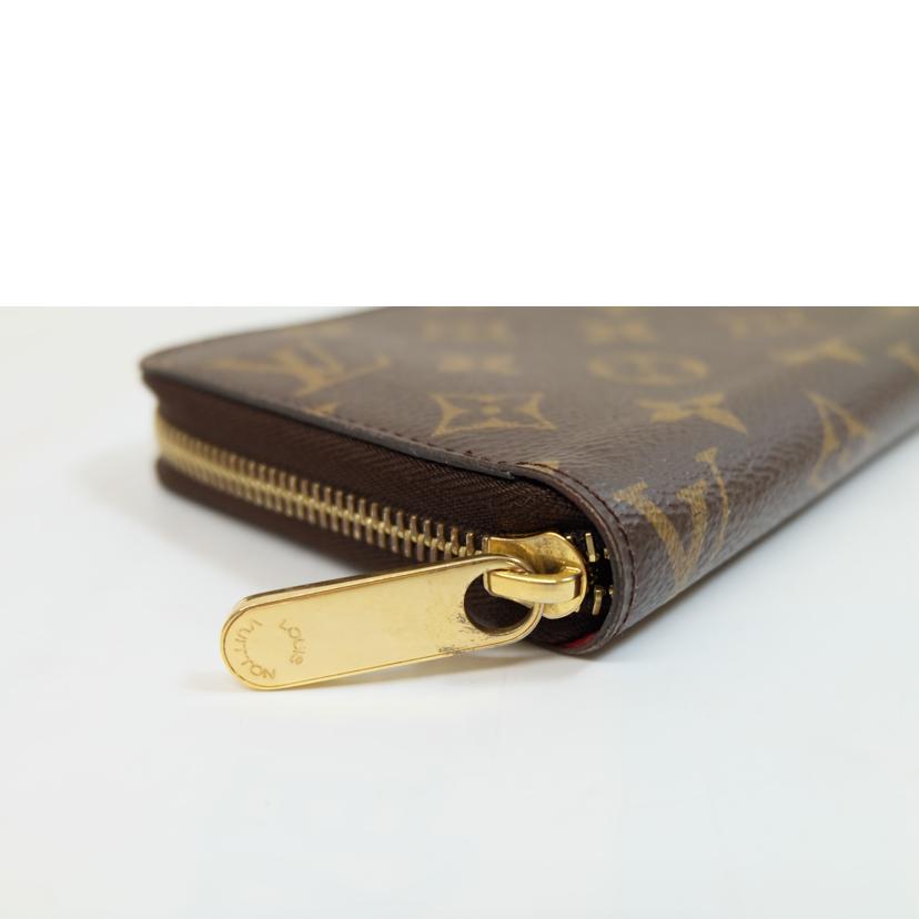 LV ルイヴィトン/ジッピーウォレット/モノグラム/コクリコ/M41896//MI5***/Aランク/71