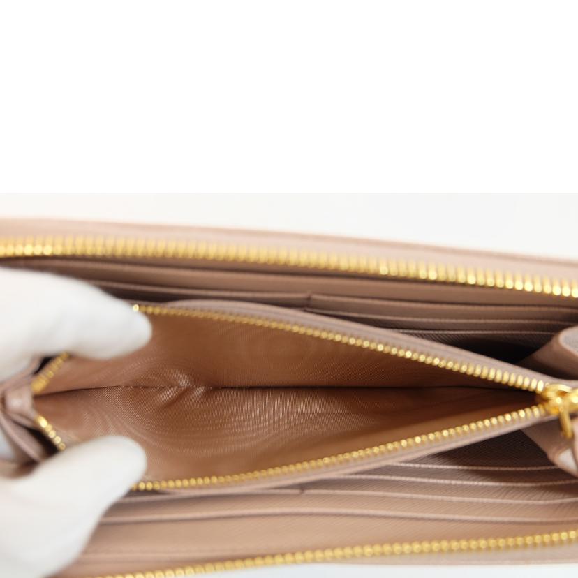 PRADA プラダ/サフィアーノラウンドファスナー長財布/1ML506//SAランク/71