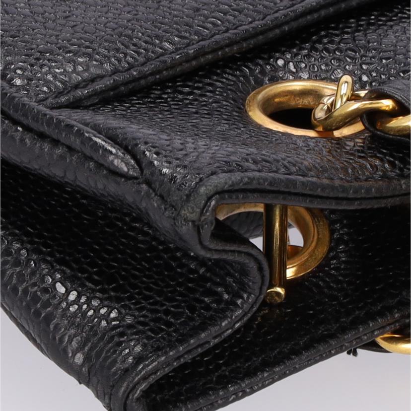 CANEL シャネル/ココマークチェーントートバッグ キャビアスキン/A03682//320****/ABランク/94