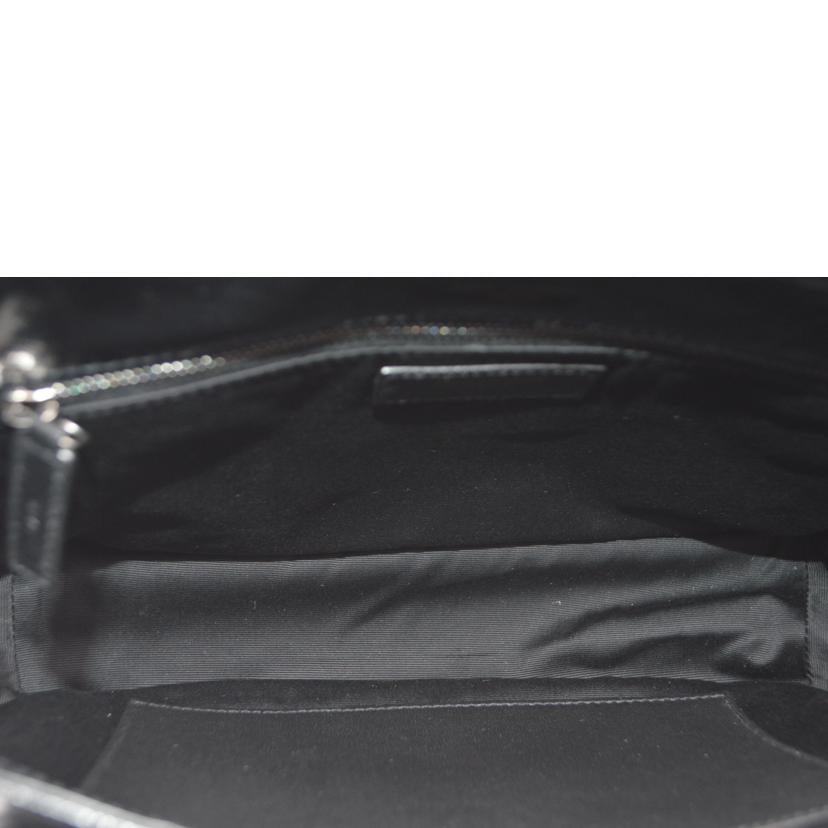 SAINT LAURENT サンローラン/ニキミディアムチェーンレザーショルダー/ノワール/633158//032*/SAランク/89