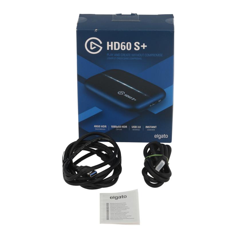 Elgato エルガト /ゲームキャプチャー/HD60 S+/10GAR9901//JX28K1A07203/Bランク/70