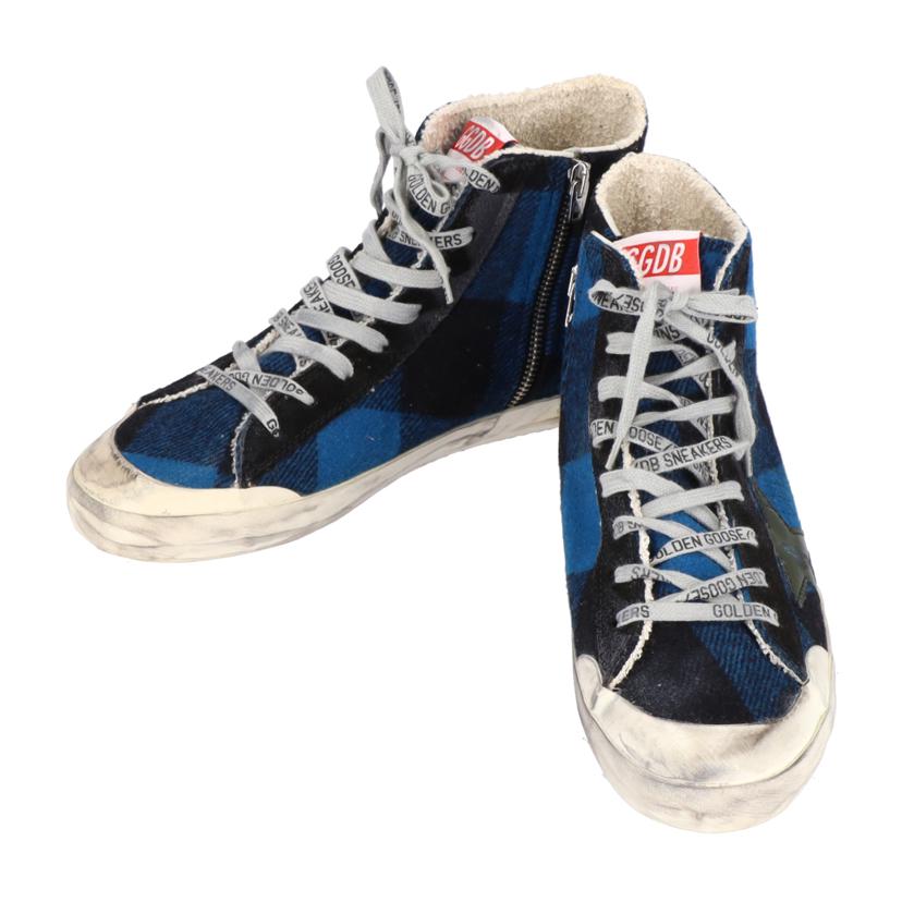 GOLDENGOOSE ゴールデングース/FRANCY ハイカットスニーカー/G25U591//Aランク/09