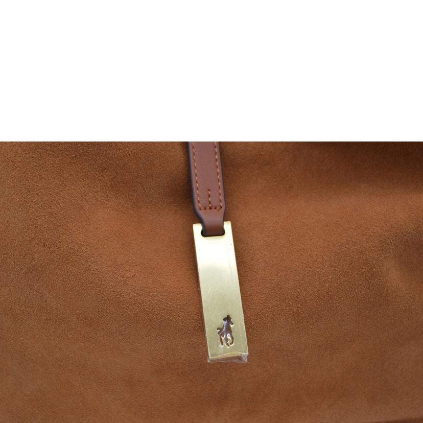 RALPH LAUREN ラルフローレン/Polo ID スェードミディアムショルダーバッグ//ABランク/89