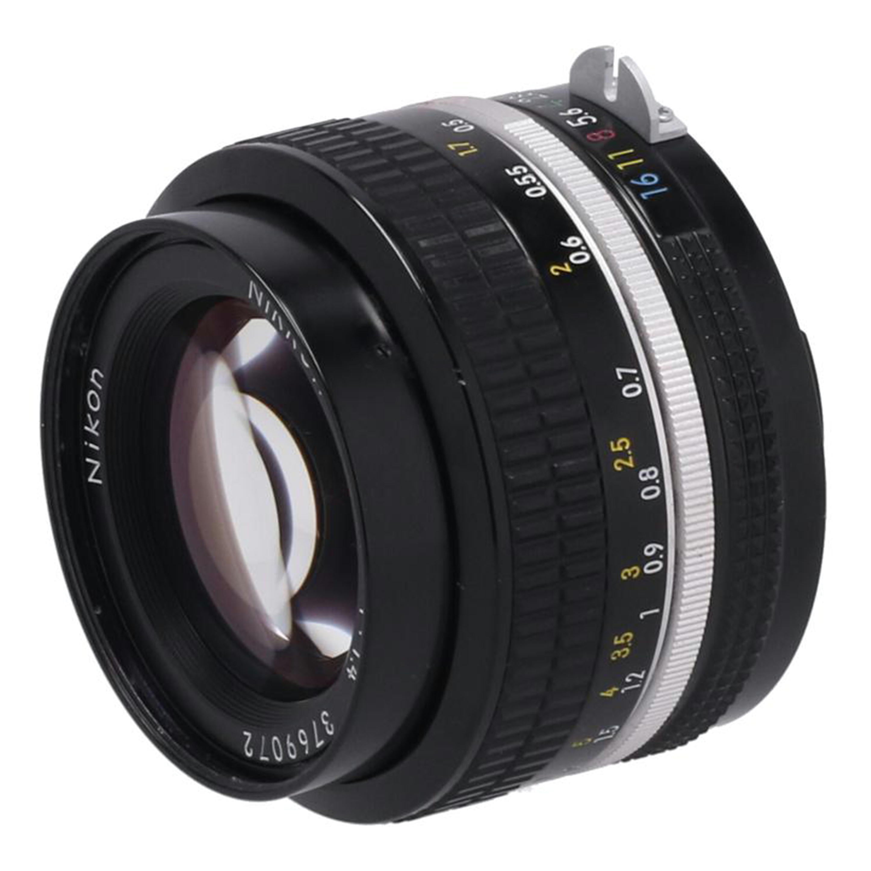 【美品】NIKON 非AI NIKKOR 50mm f1.4 MF レンズ 美品】NIKON 非AI NIKKOR 50mm f1.4 MF レンズ
