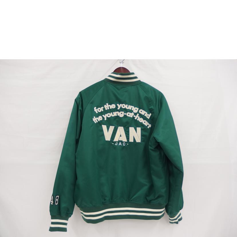VAN JAC VAN JAC/スタジアムジャンバー/ナイロン/緑/JC-124507//サイズLL/Aランク/82