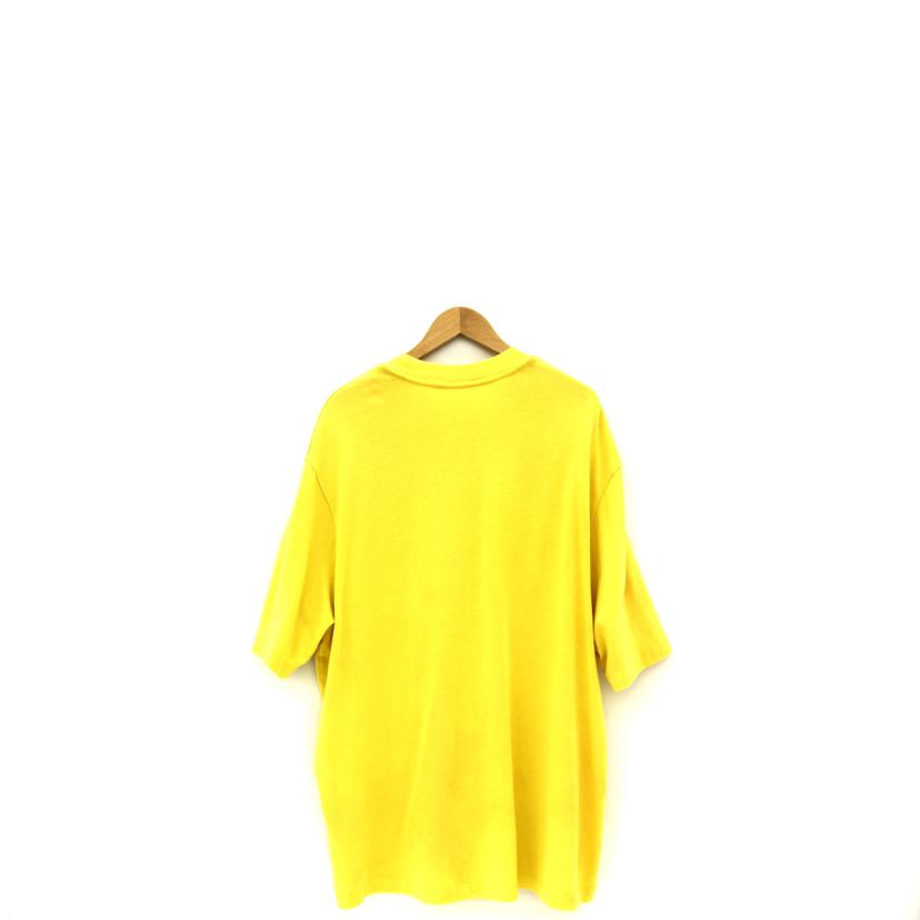 MONCLER モンクレール/ロゴ刺繍Tシャツ(イエロー)//ABランク/75