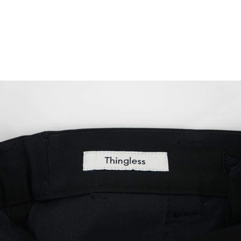 Thingless シングレス/KYOUNEN 1PLEAT PANTS//Bランク/05