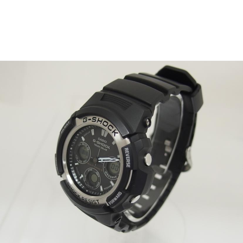 CASIO カシオ/G-SHOCKデジアナウォッチ/電波ソーラー/AWG-100//ABランク/04