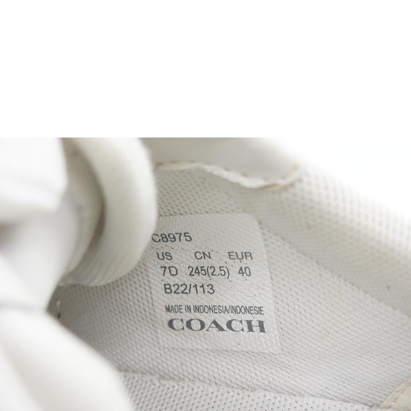 COACH コーチ/レディースシューズ24.5㎝/C8975//B22****/Bランク/64