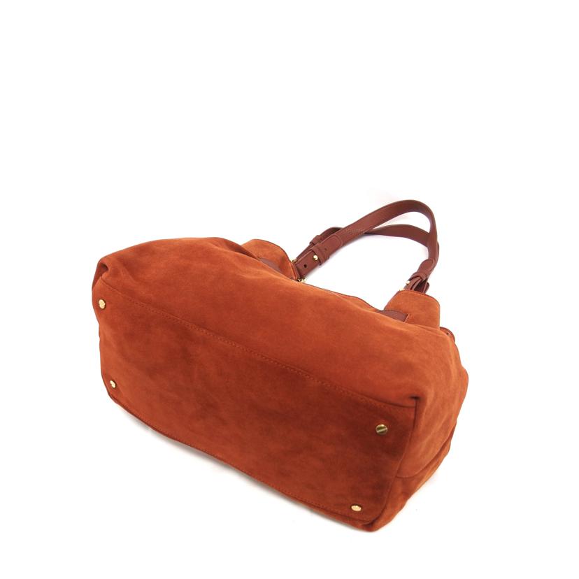 TORY BURCH トリーバーチ /アマンダ/スエードレザートートバッグ/テラコッタ//ABランク/04