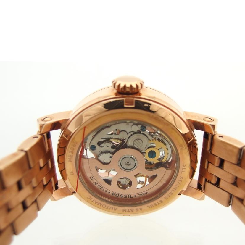 FOSSIL フォッシル/アナログ/スケルトン/自動巻き/ME3065//Bランク/04