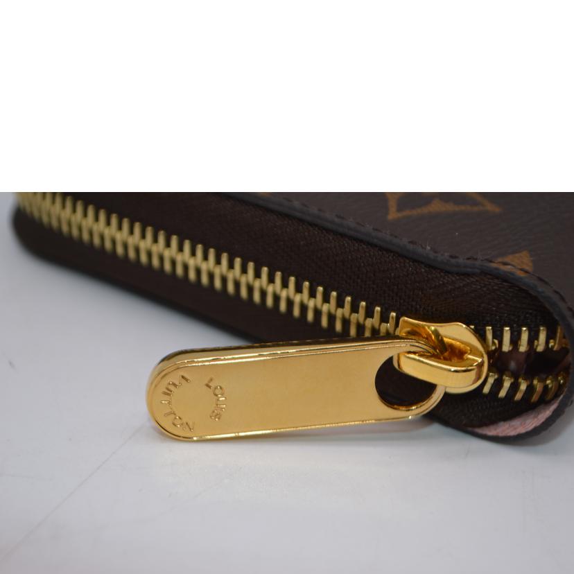 LOUIS VUITTON ルイヴィトン/ジッピー・ウォレット新型/モノグラム/ローズバレリーヌ/M41894//LM4***/Aランク/89