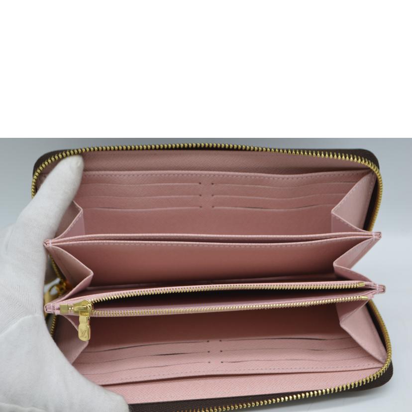 LOUIS VUITTON ルイヴィトン/ジッピー・ウォレット新型/モノグラム/ローズバレリーヌ/M41894//LM4***/Aランク/89