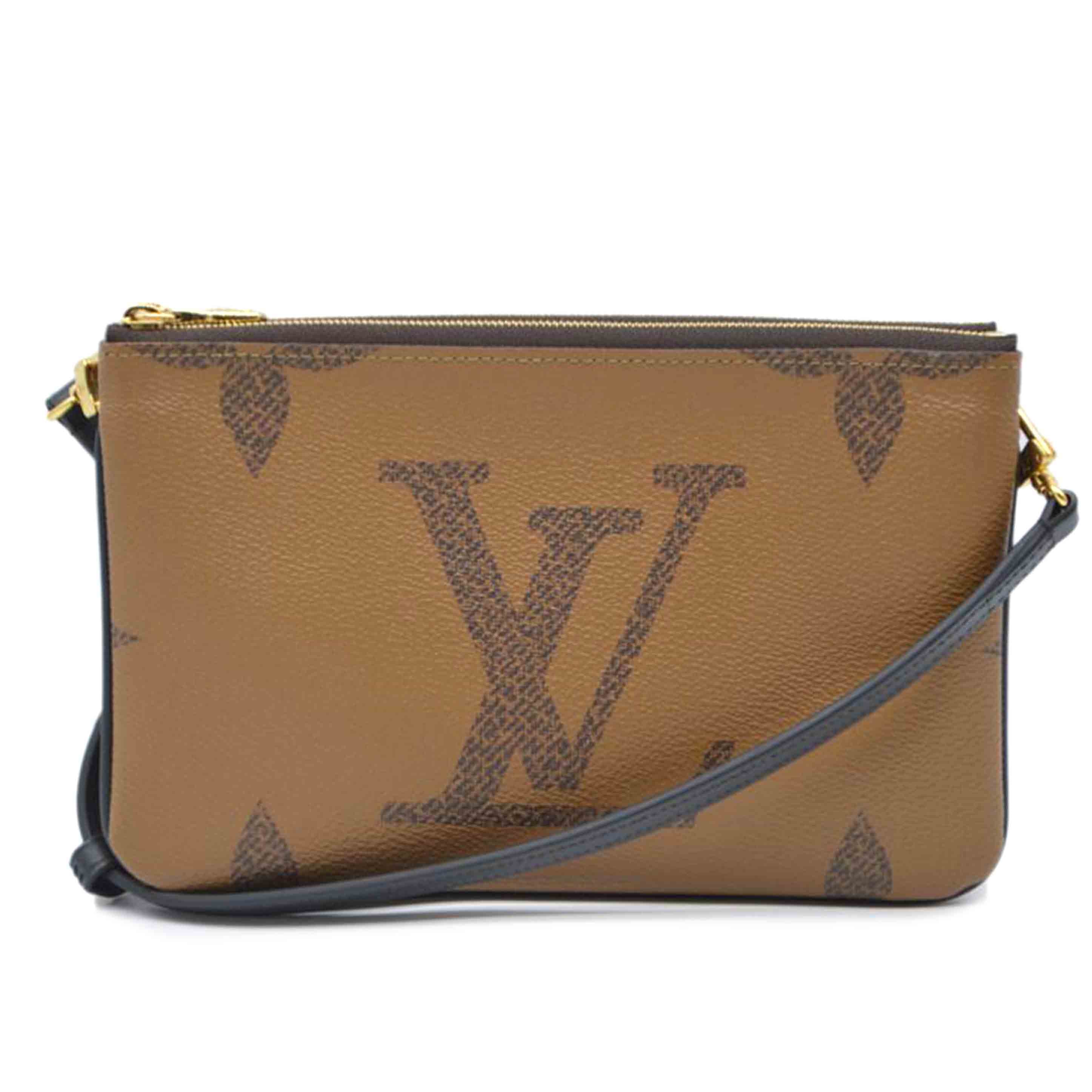 LOUIS VUITTON ルイヴィトン/ポシェット・ドゥーブルジップ/モノグラム・ジャイアント/M69203//RFI****/SAランク/89