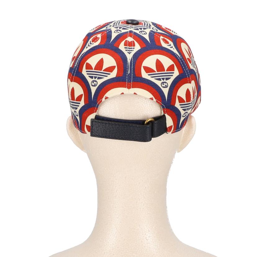GUCCI グッチ/GUUCI × adidas ベースボールキャップ/696485 4HAQF//サイズ:S(57)/SAランク/91