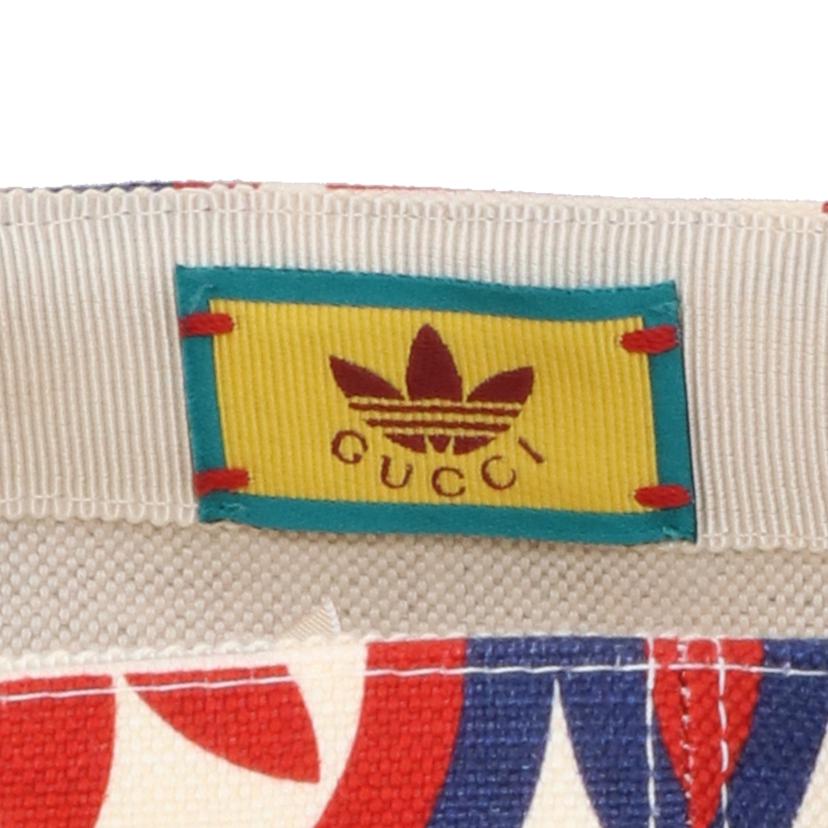 GUCCI グッチ/GUUCI × adidas ベースボールキャップ/696485 4HAQF//サイズ:S(57)/SAランク/91