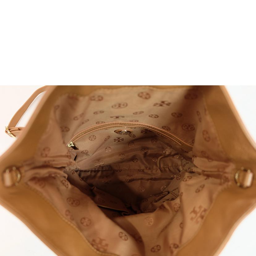 TORY BURCH トリーバーチ/ステッチロゴフリンジタッセルレザーショルダー//Bランク/71