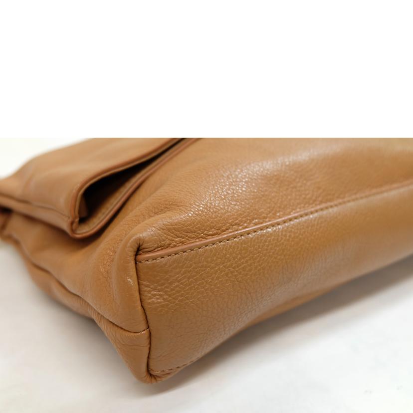 TORY BURCH トリーバーチ/ステッチロゴフリンジタッセルレザーショルダー//Bランク/71