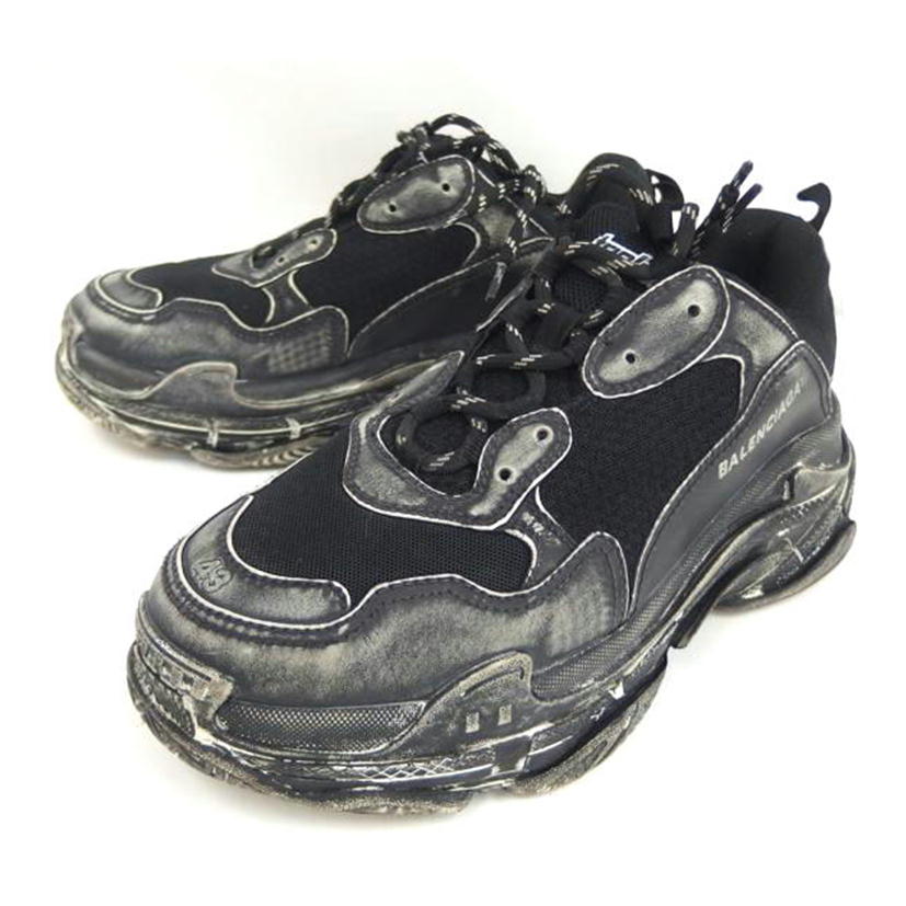 BALENCIAGA バレンシアガ/TRIPLE S/ダメージ加工/536737//Bランク/82