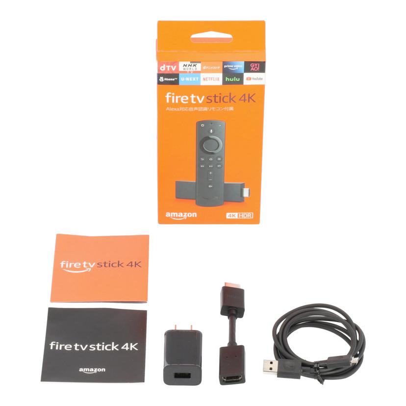 Amazon アマゾン/Fire TV Stick 4K/Fire TV Stick 4K//Bランク/67