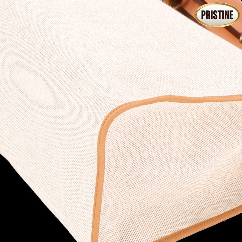 HERMES エルメス/エールバッグジップMM/トワルアッシュ×カーフ/060304CK//口M刻*/SAランク/42